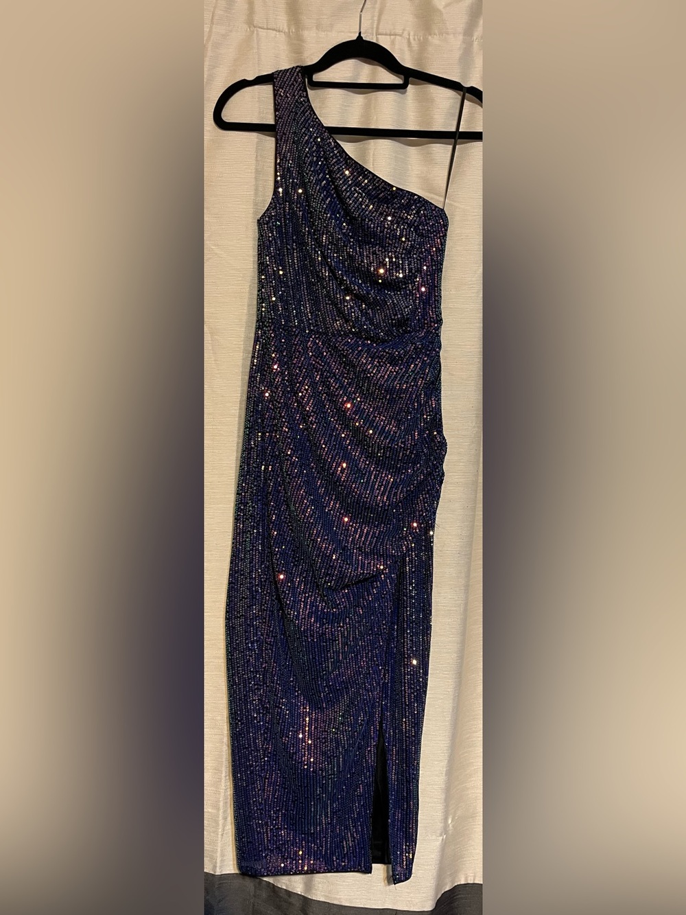 NWT Grace Karin One Shoulder Sequins Homecoming Dress Size Small